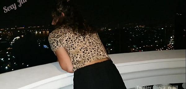  New year night out leads to after party hotel hookup and deepthroat blowjob with sexy teen POV Indian